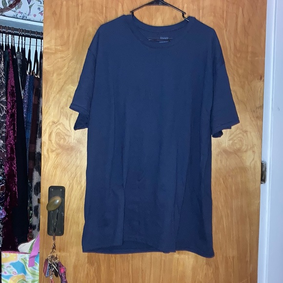 Hanes Other - Men’s Blue Cotton Hanes T-shirt Size 2X